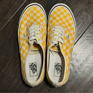Vans Yellow Checkered